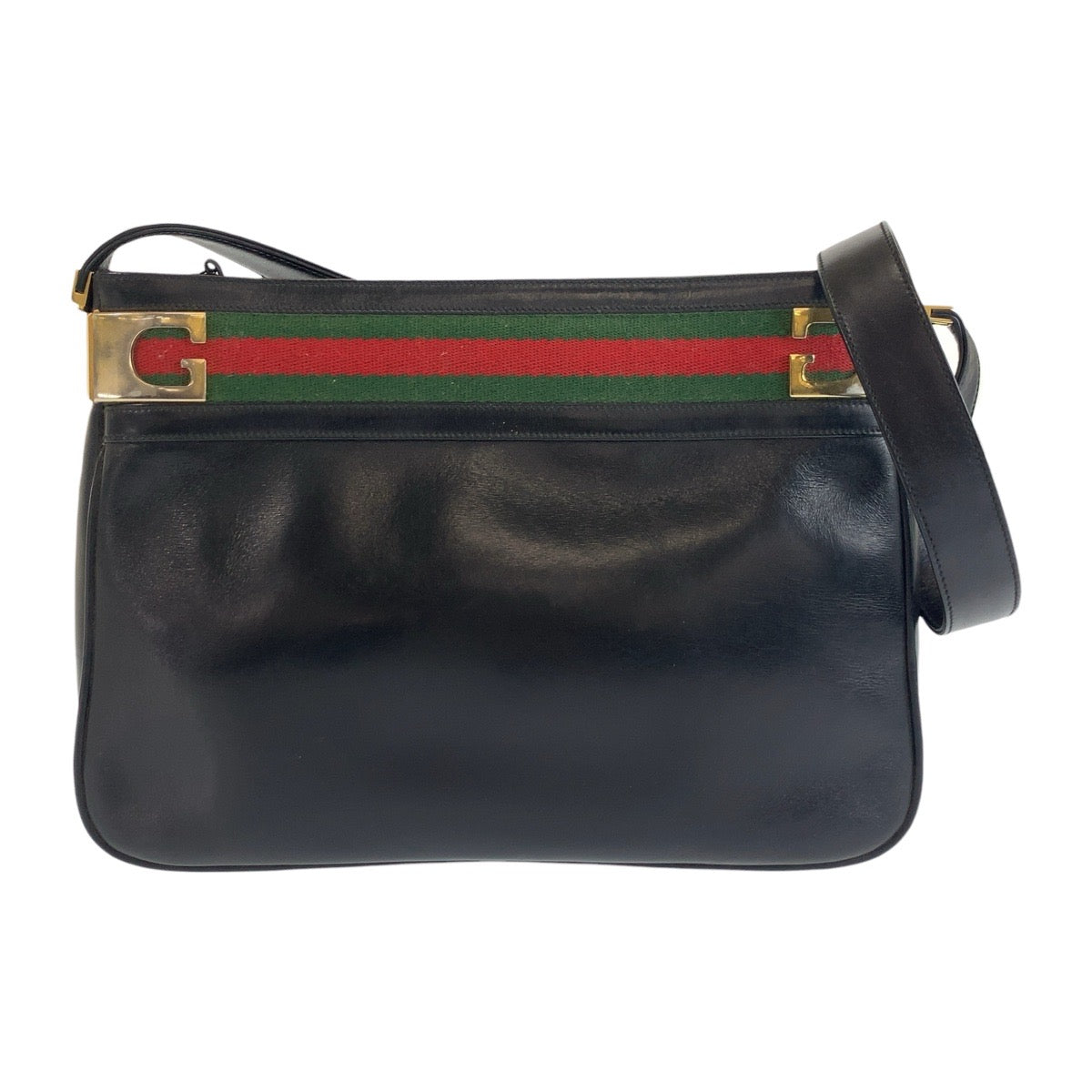 Gucci Sheline Line Leather Shoulder Bag