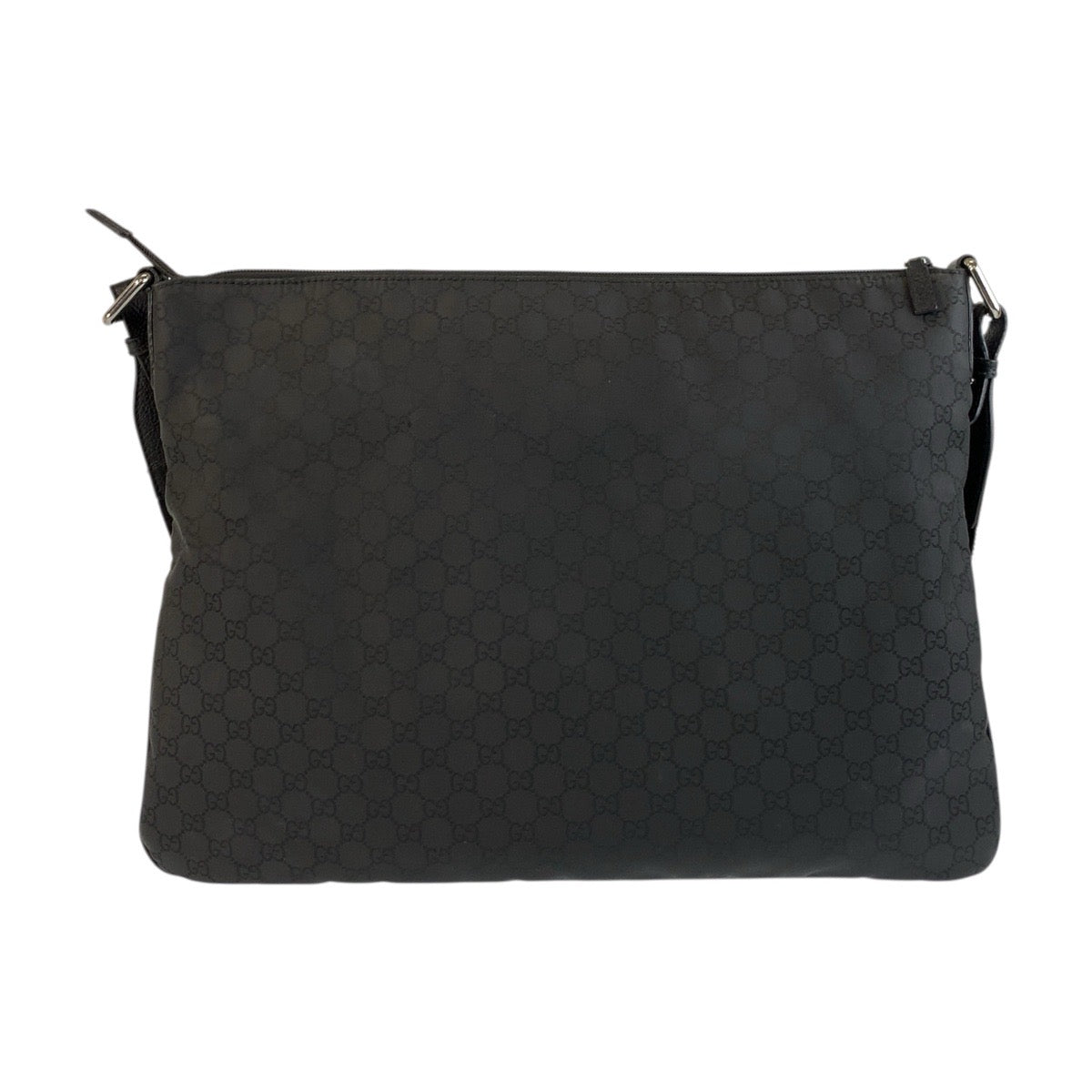 Gucci GG Pattern Nylon/Leather Shoulder Bag