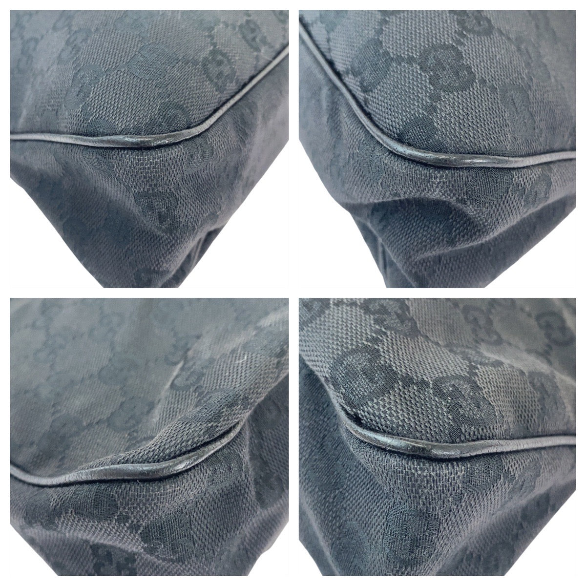 Gucci GG Canvas Leather 2way Bag
