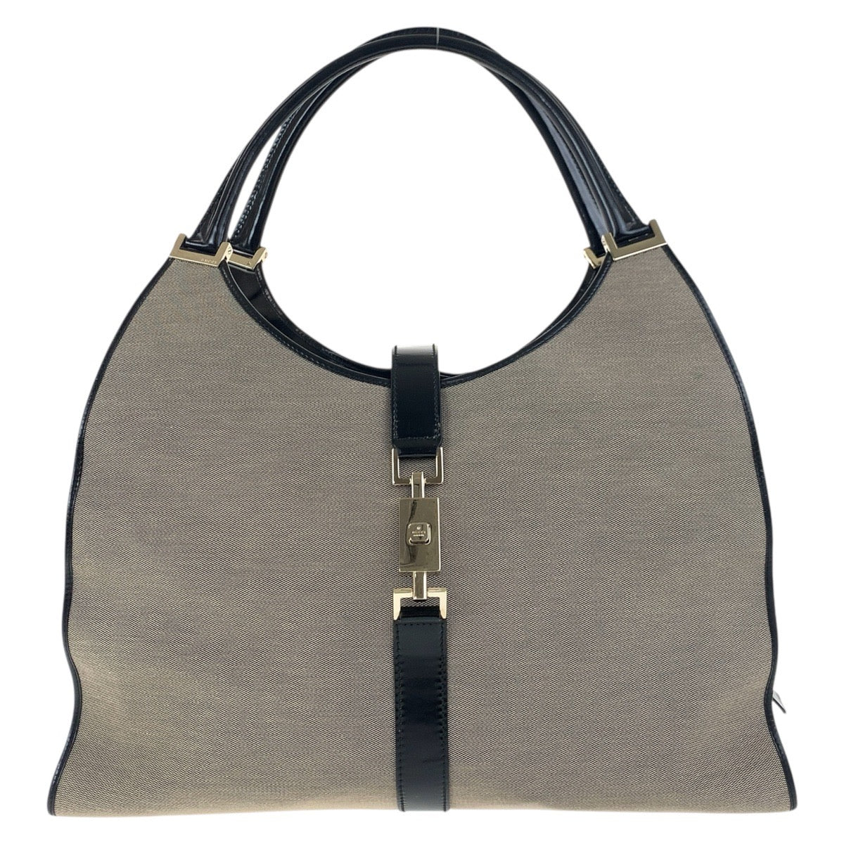 Gucci Jackie Canvas/Leather Shoulder Bag