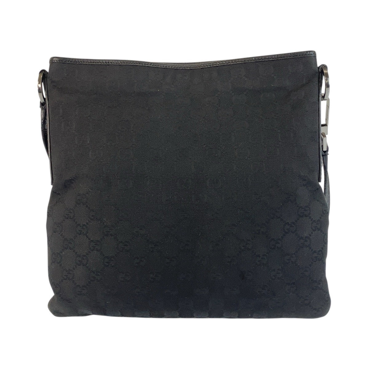 Gucci GG Canvas Leather Shoulder Bag