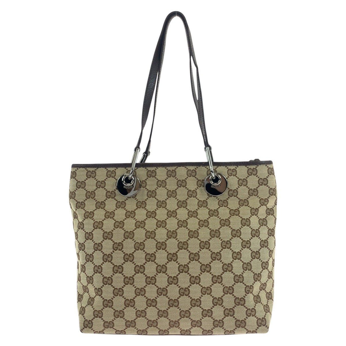 Gucci GG Canvas Leather 2way Bag