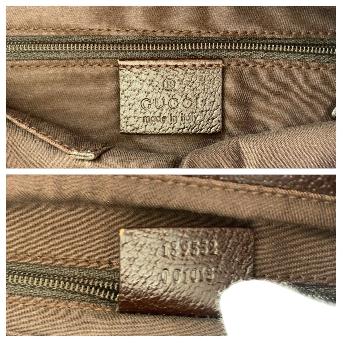 Gucci GG Canvas Leather 2way Bag