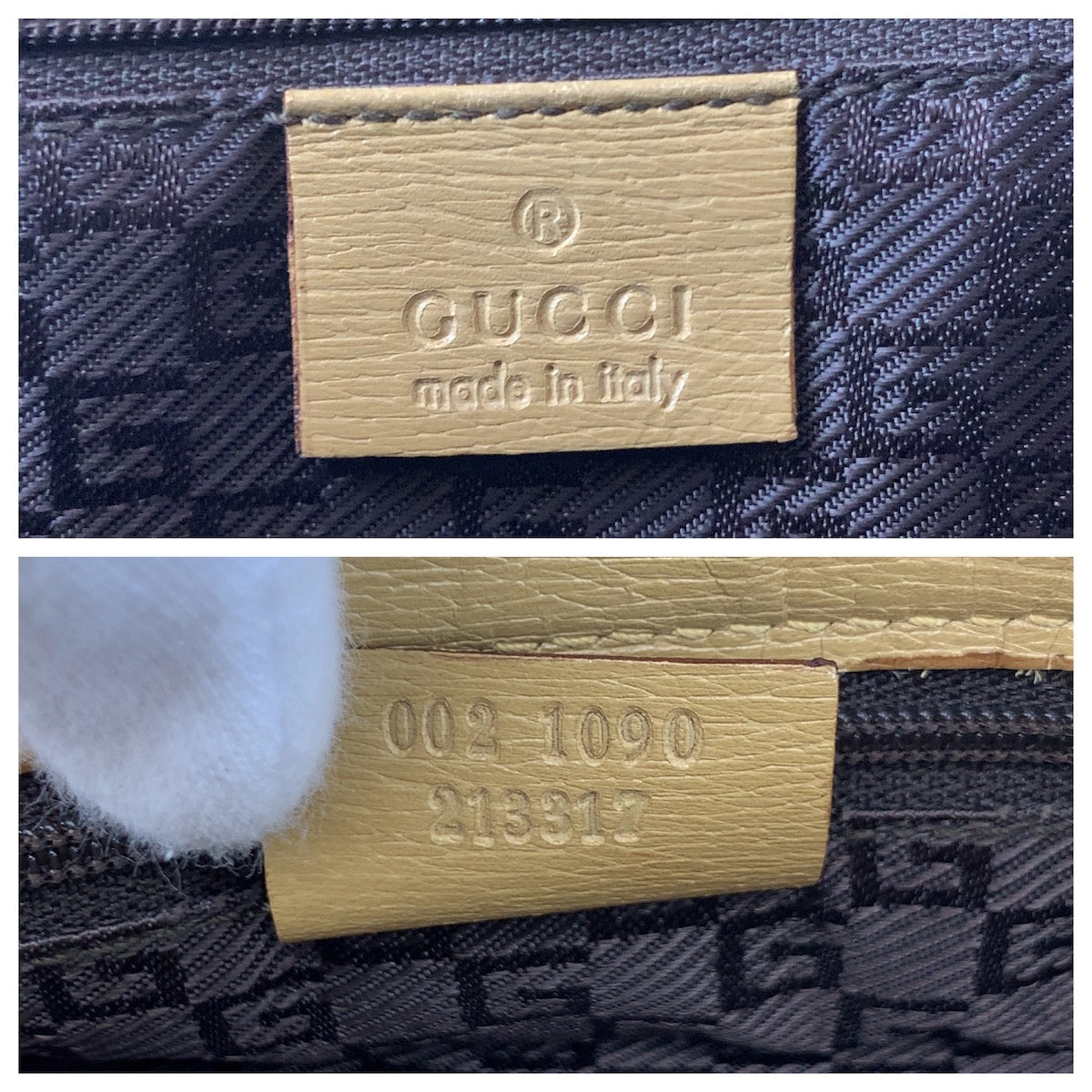 Gucci Leather Tote Bag
