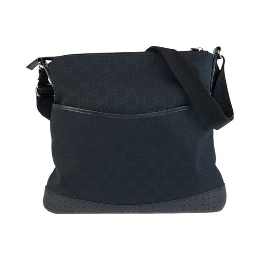 Gucci GG Canvas Leather Shoulder Bag