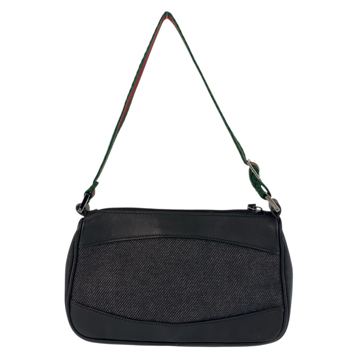 Gucci Sherry Line Canvas/Leather Handbag