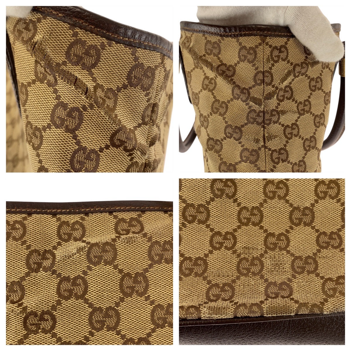 Gucci GG Canvas 2way Tote Bag