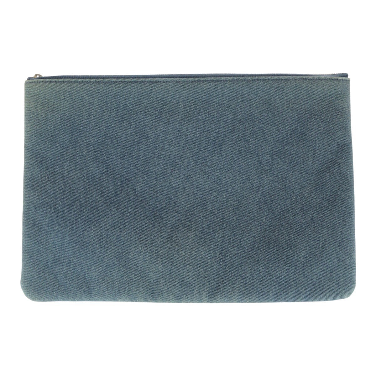 Chanel Deauville Sequin Denim Clutch Bag