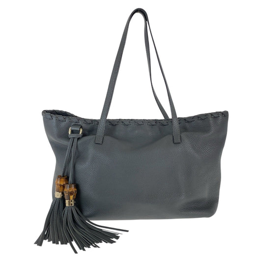 Gucci Bamboo Leather 2way Bag