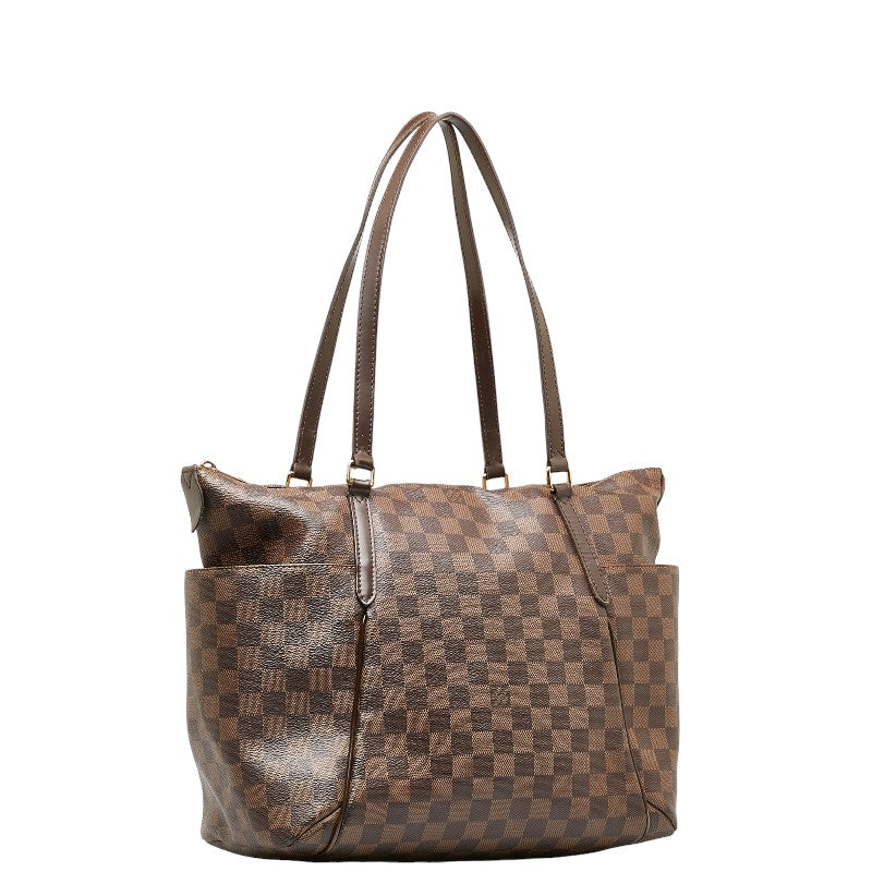 Louis Vuitton Damiere Toilet MM Shoulder Bag N41281 Brown PVC Leather Louis Vuitton