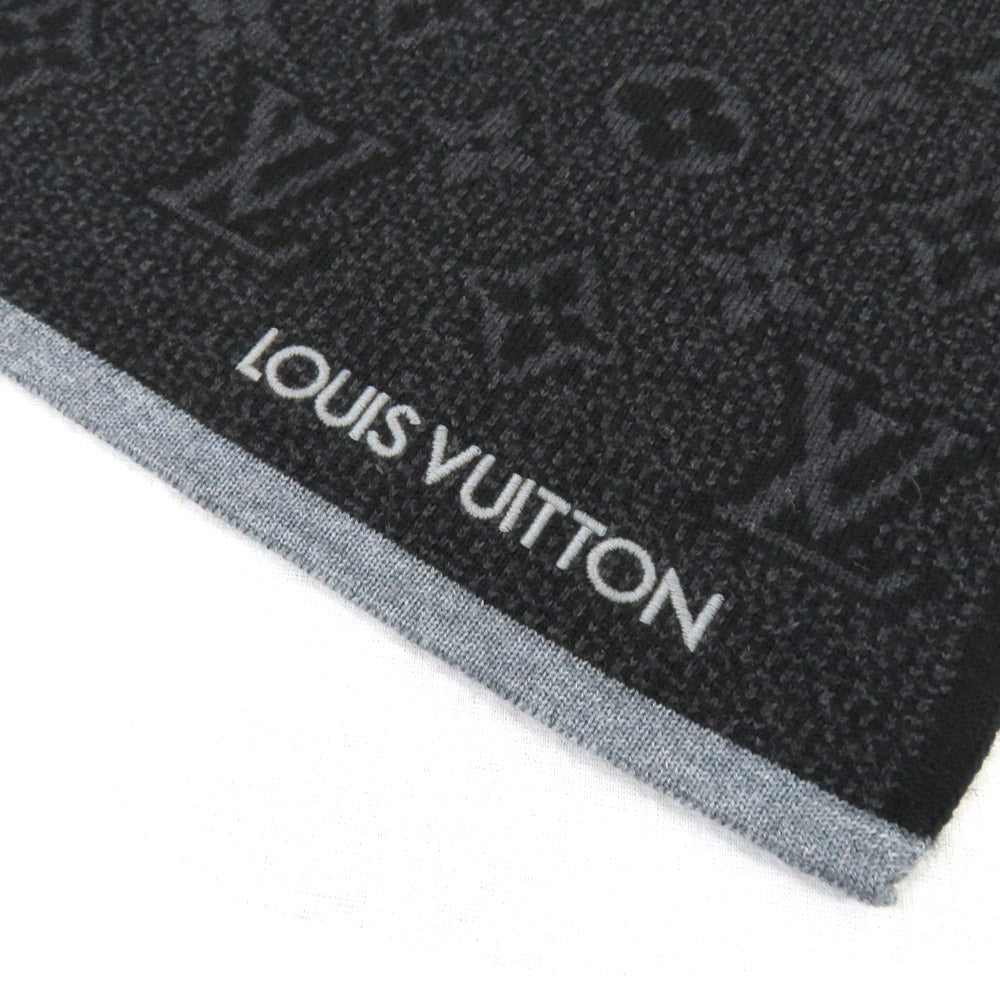 Louis Vuitton M73468 Black Gr Wool Small M73468 Black Gray Wave