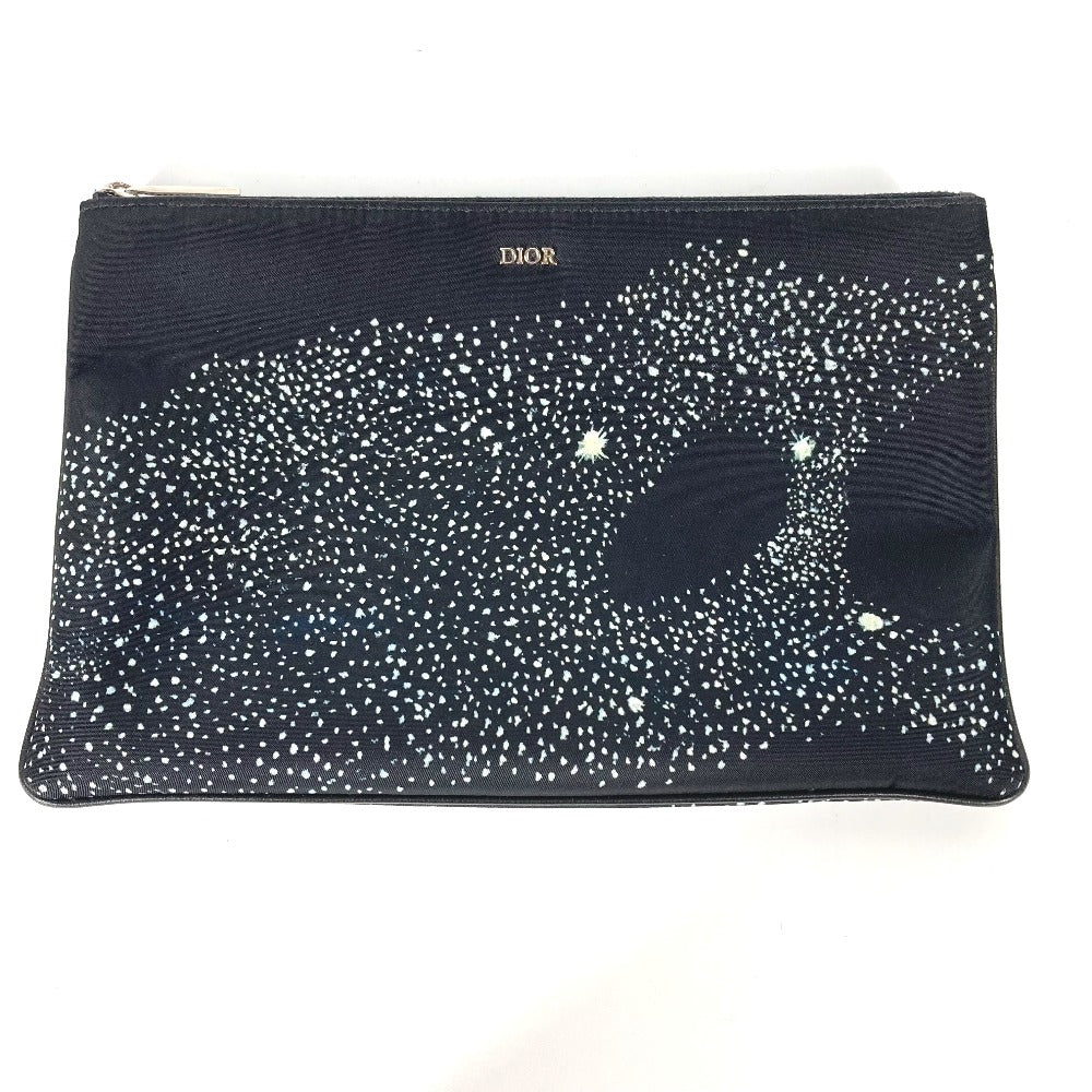 Dior Clutch bag Nylon black PETER DOIG PETER DOIG logo mens