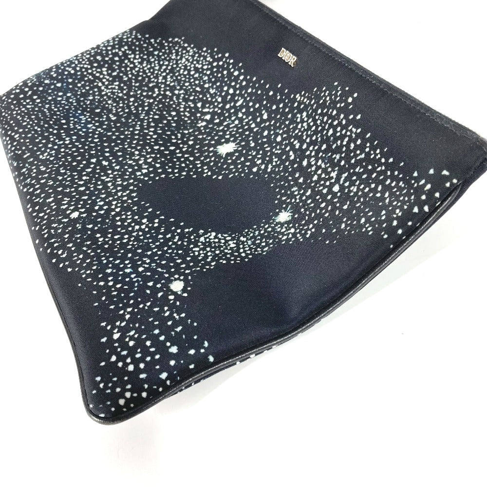 Dior Clutch bag Nylon black PETER DOIG PETER DOIG logo mens
