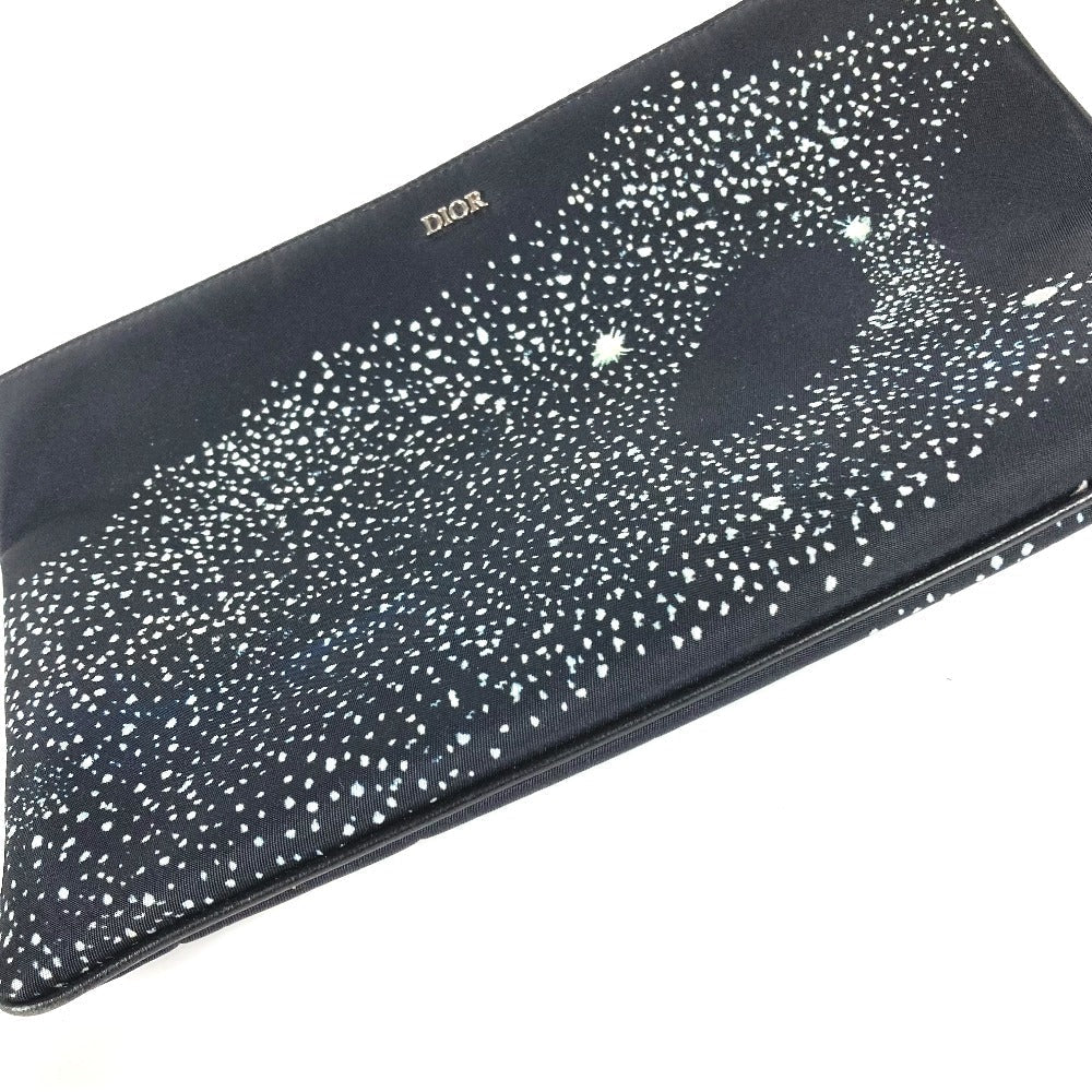 Dior Clutch bag Nylon black PETER DOIG PETER DOIG logo mens