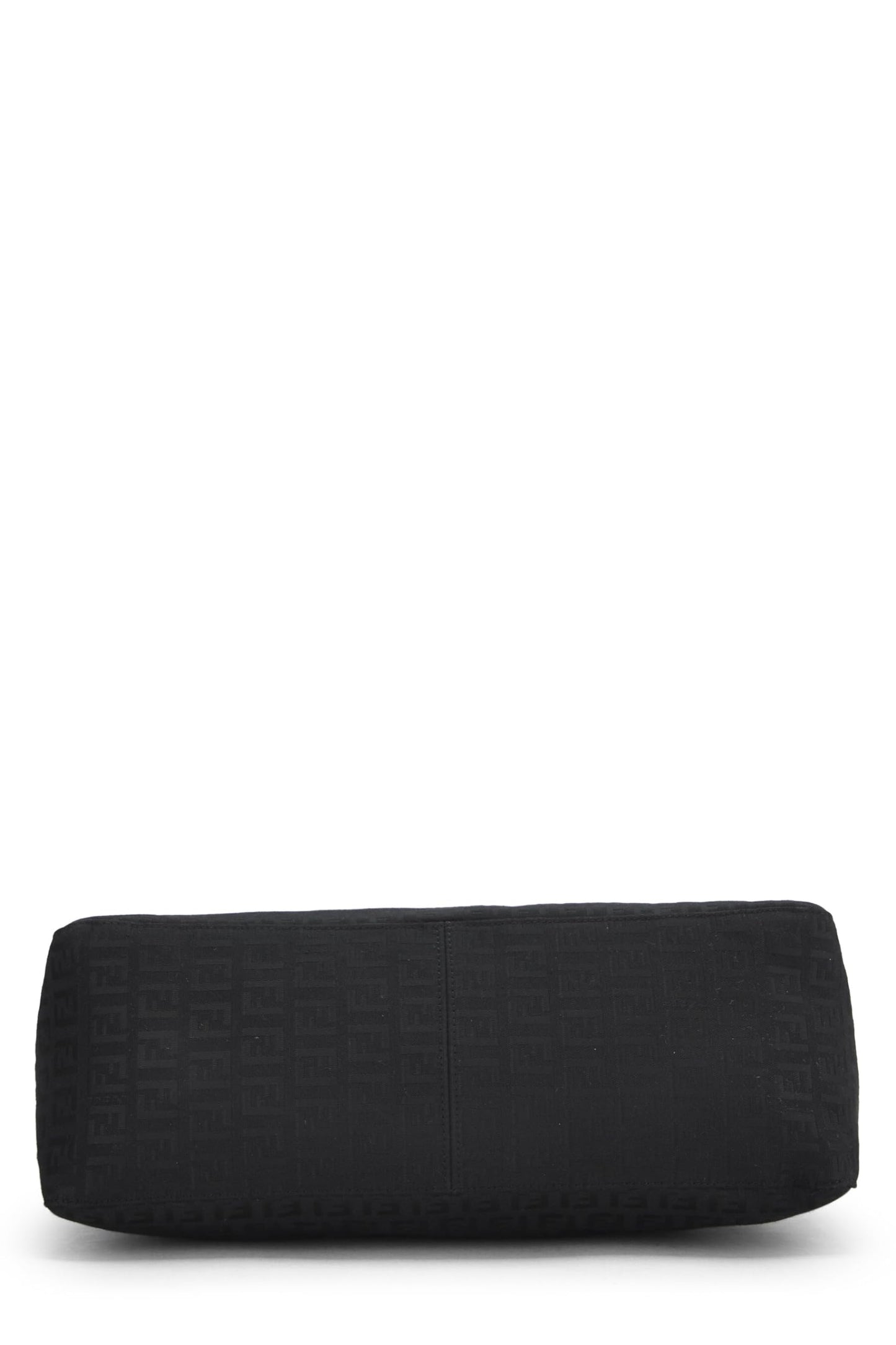 Fendi, Black Zucchino Canvas Tote Small, Black