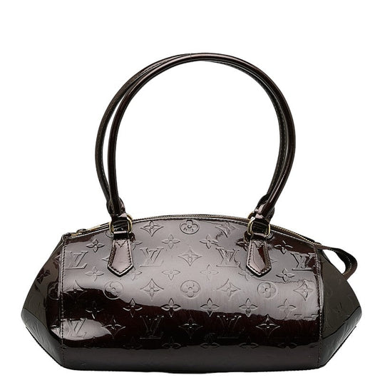 Louis Vuitton Monogram Verney M91493 Handbag Patent Leather Amateur Paraply Paraply