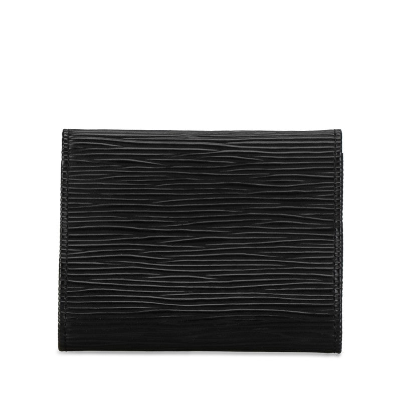 Louis Vuitton Epi Portemoney Sample Coin Case M63412 Noir Black Leather Louis Vuitton