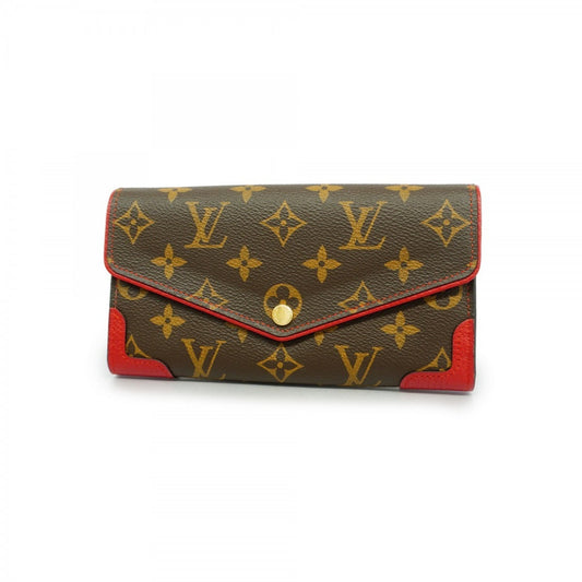 Louis Vuitton Cerise Long Wallet (Bi-Fold)