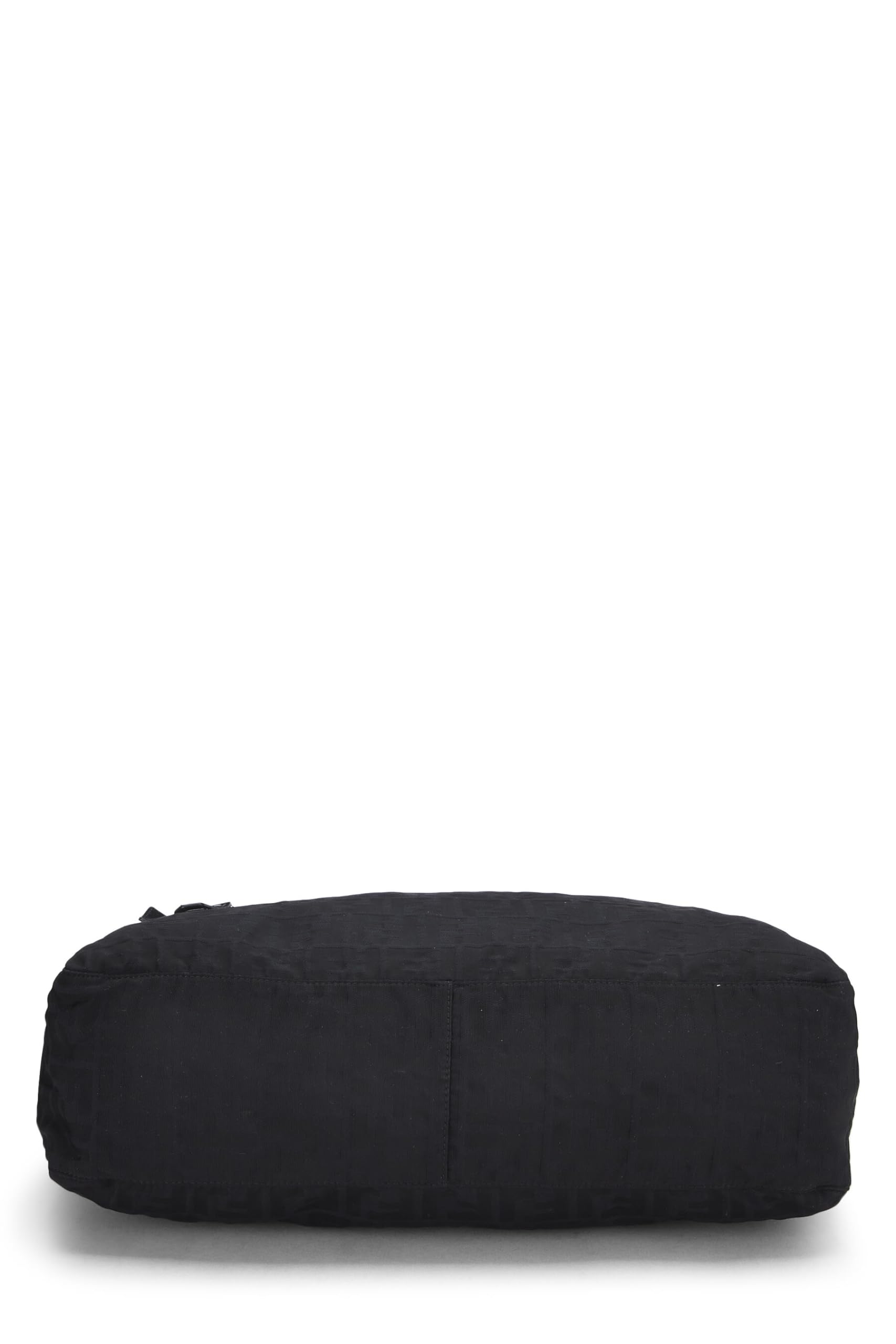 Fendi, Black Zucca Canvas Messenger Bag, Black