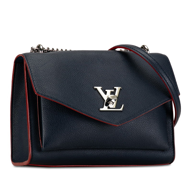 Louis Vuitton LockMyBB Handbag Chain Shoulder Bags M53196 Marine Rouge Green Car Hairdresser Louis Vuitton