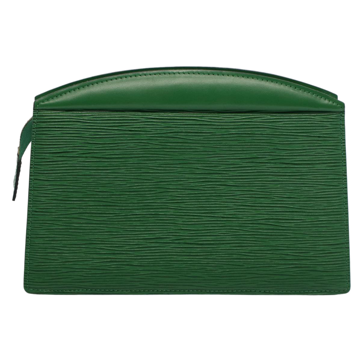 LOUIS VUITTON Epi Trousse Crete Pouch Green M48404 LV Auth 52969