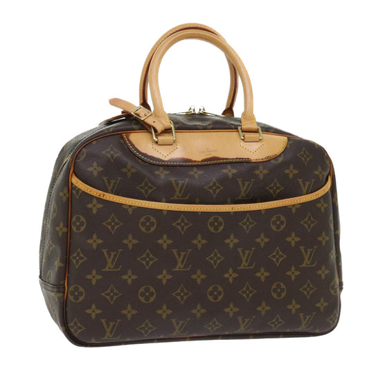 LOUIS VUITTON Monogram Deauville Hand Bag M47270 LV Auth 52988