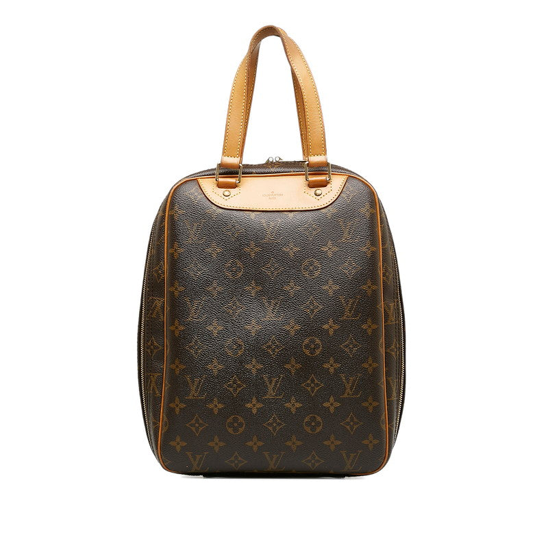 Louis Vuitton Monogram Exercise Handbag M41450 Brown PVC Leather Louis Vuitton