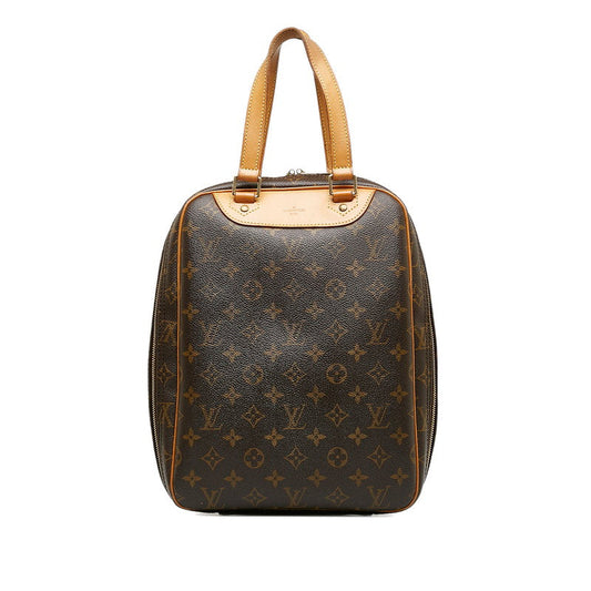 Louis Vuitton Monogram Exercise Handbag M41450 Brown PVC Leather Louis Vuitton