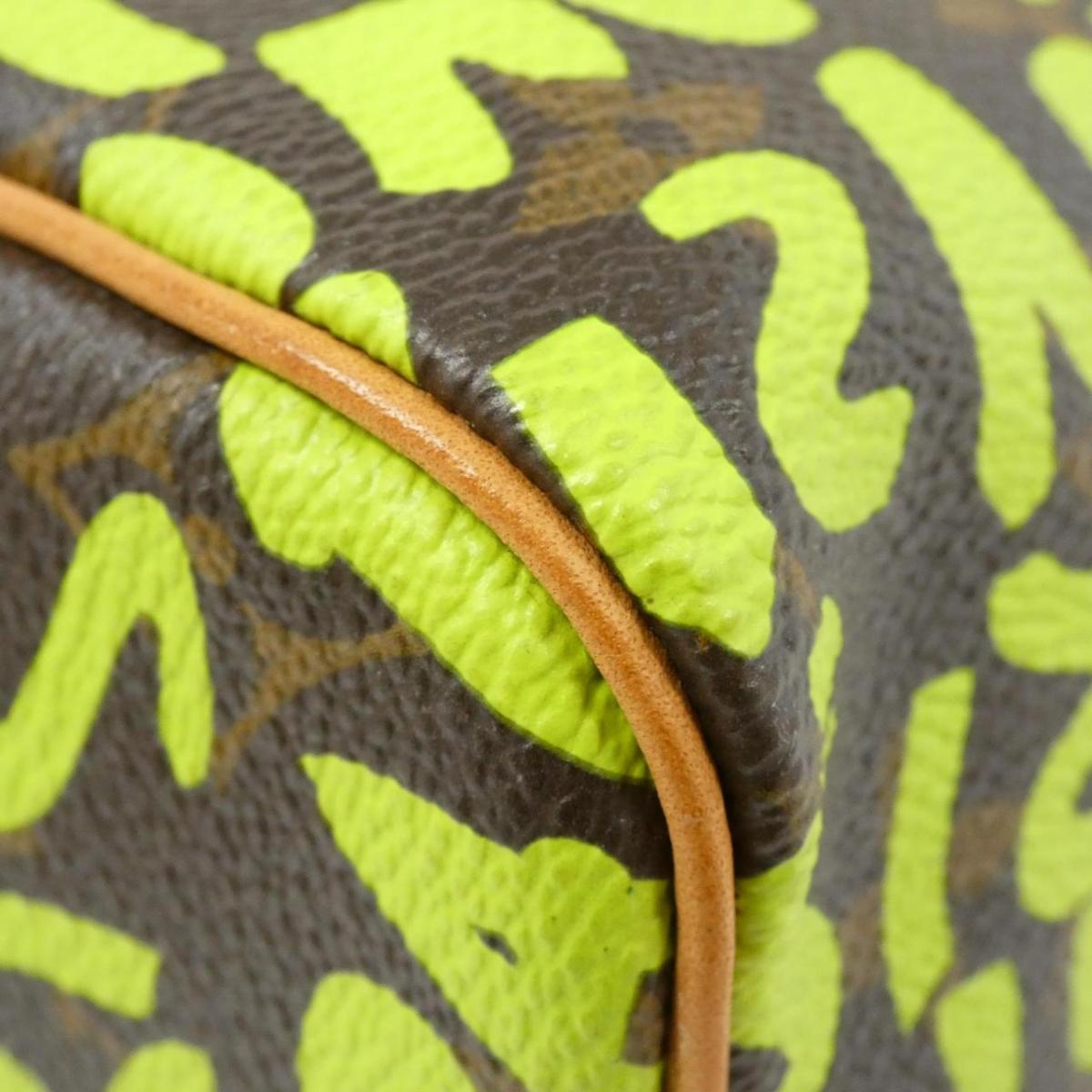Louis Vuitton Monogram Graffiti 30cm M93706 Boston Bag