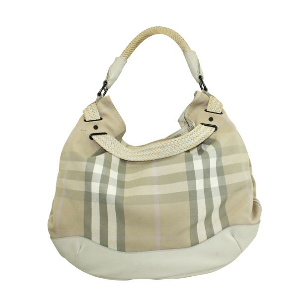 Burberry Large Checked Tote Bag - Rovelle Bags