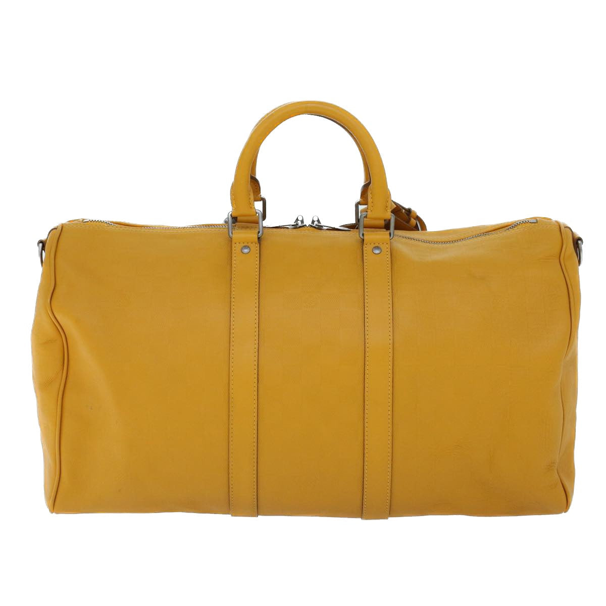 LOUIS VUITTON Damier Infini Keepall Bandouliere 45 Bag Solar N41217 Auth 53221