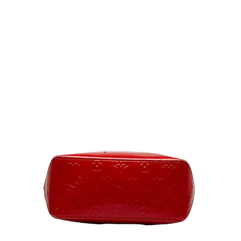 Louis Vuitton Monogram Verney Reed PM Handbag M91088 Rouge Red PVC Leather Louis Vuitton