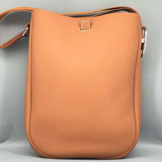 Hermes 2024 Ancrage Crossbody Shoulder Bag Gold