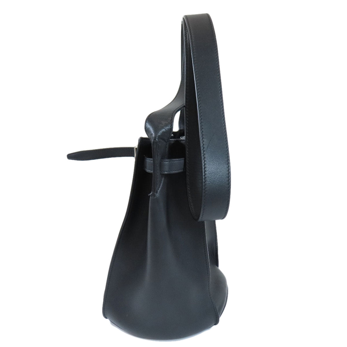CELINE Shoulder Bag Calfskin black Big Bag Bucket Women