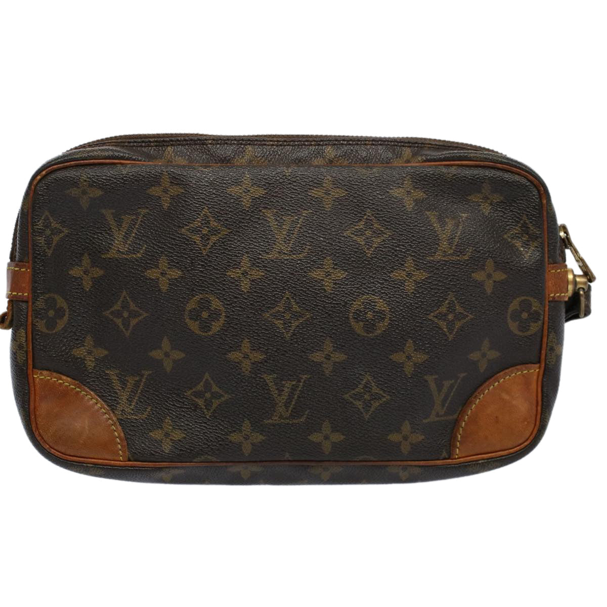 LOUIS VUITTON Monogram Marly Dragonne GM Clutch Bag M51825 LV Auth 55595
