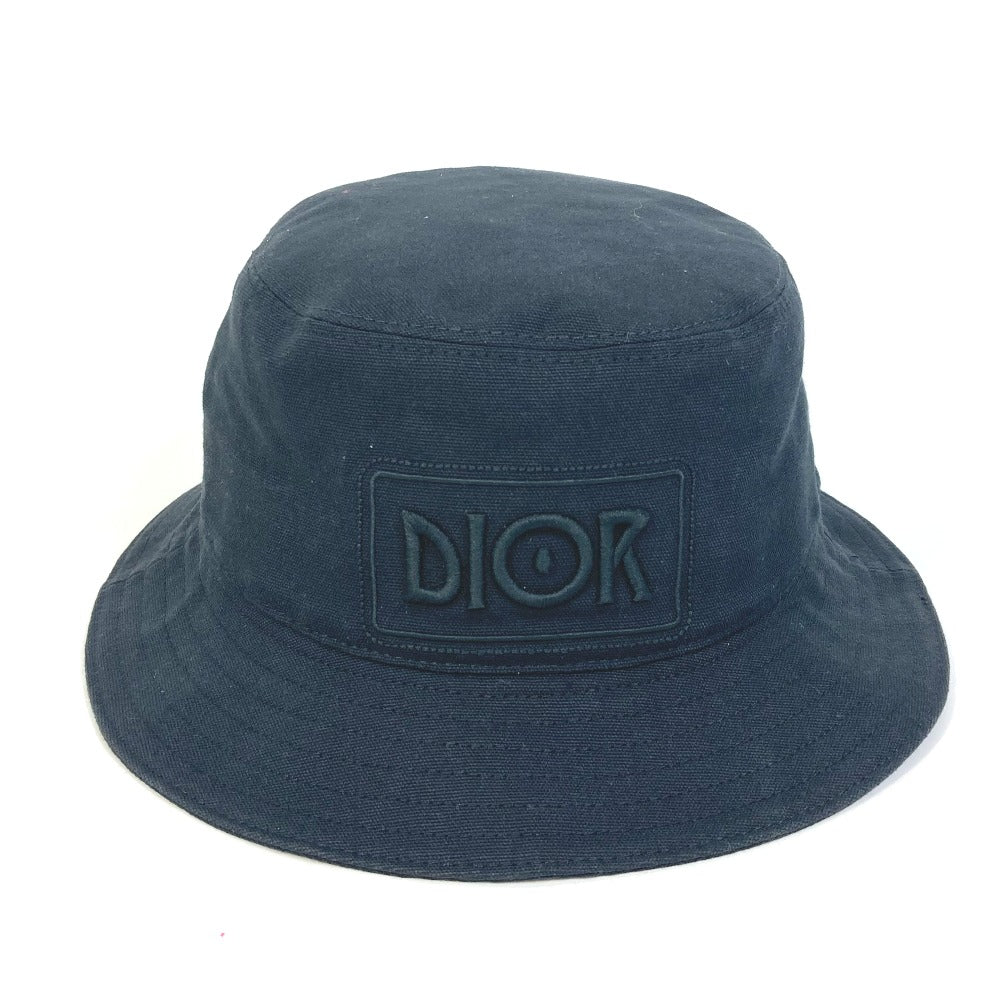 Dior hat 033C906W4511 cotton black Bucket hat hat Women(Unisex) ‚r