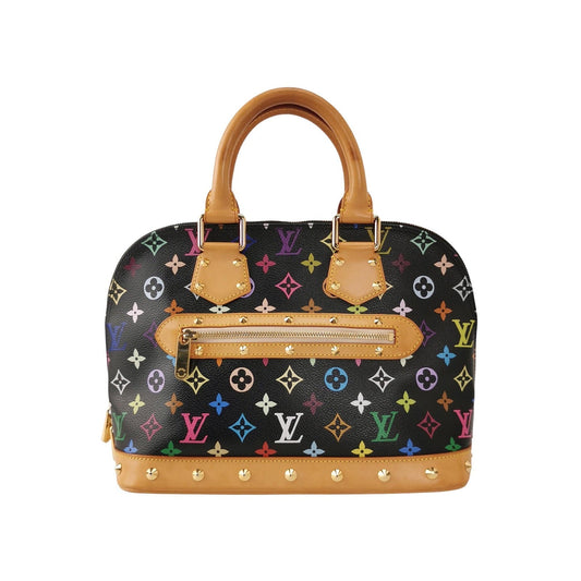 Louis Vuitton x Takashi Murakami Alma Small Black Multicolor