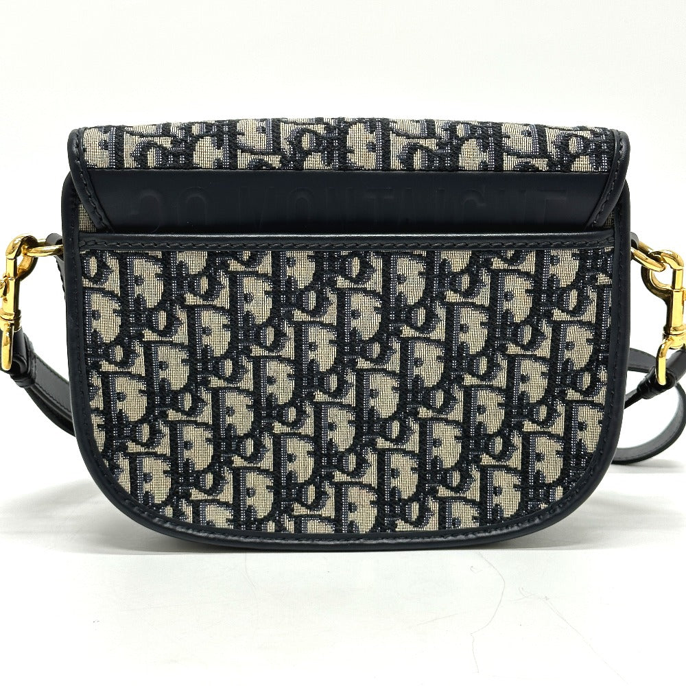Dior Shoulder Bag leather gray CD Cannage Caro Women