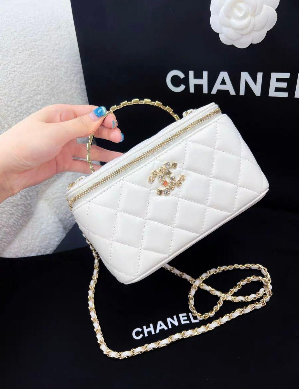 Chanel Vanity Clutch - Rovelle Bags