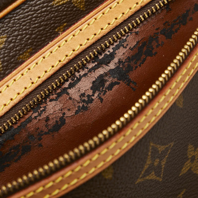 Louis Vuitton Monogram Saint Germain 28 Shoulder Bag M51207 Brown PVC Leather Louis Vuitton