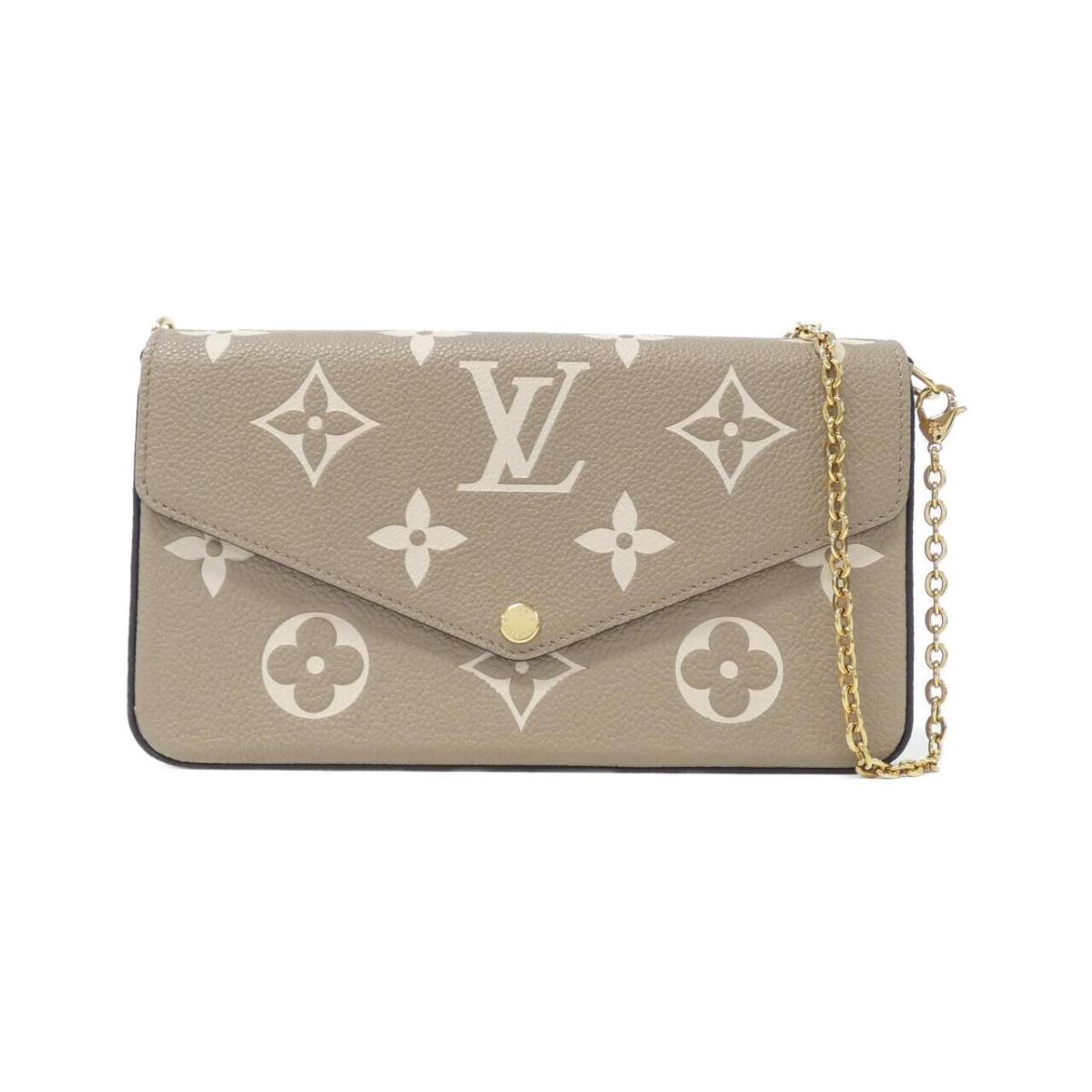 Louis Vuitton M69977 Monogram Embedded Pochette Felicity Shoulder Bag