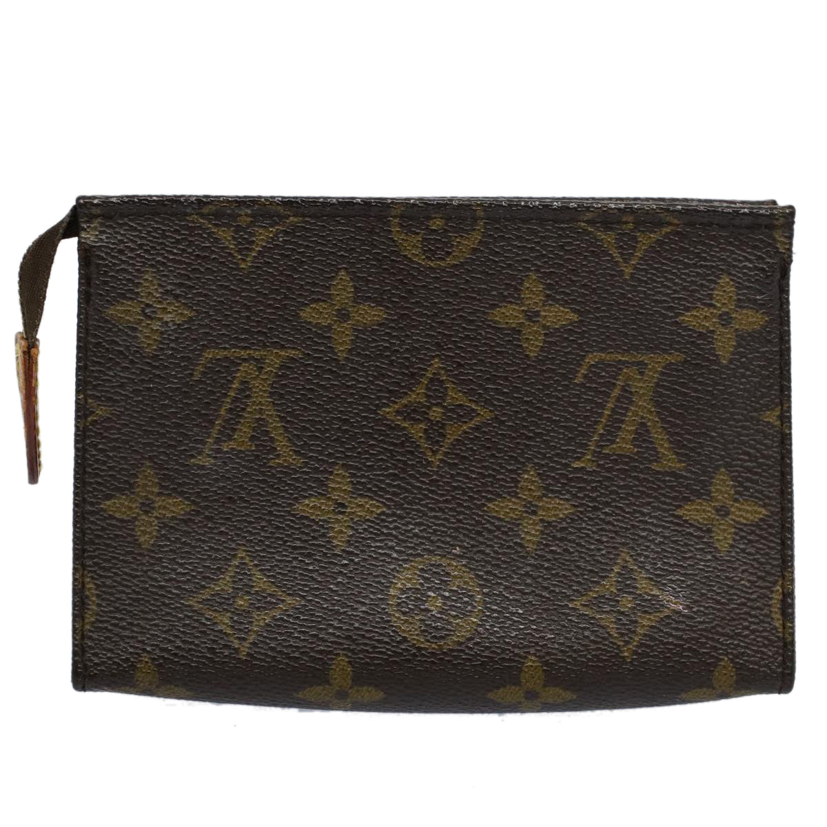 LOUIS VUITTON Monogram Poche Toilette 15 Pouch M47546 LV Auth 59111