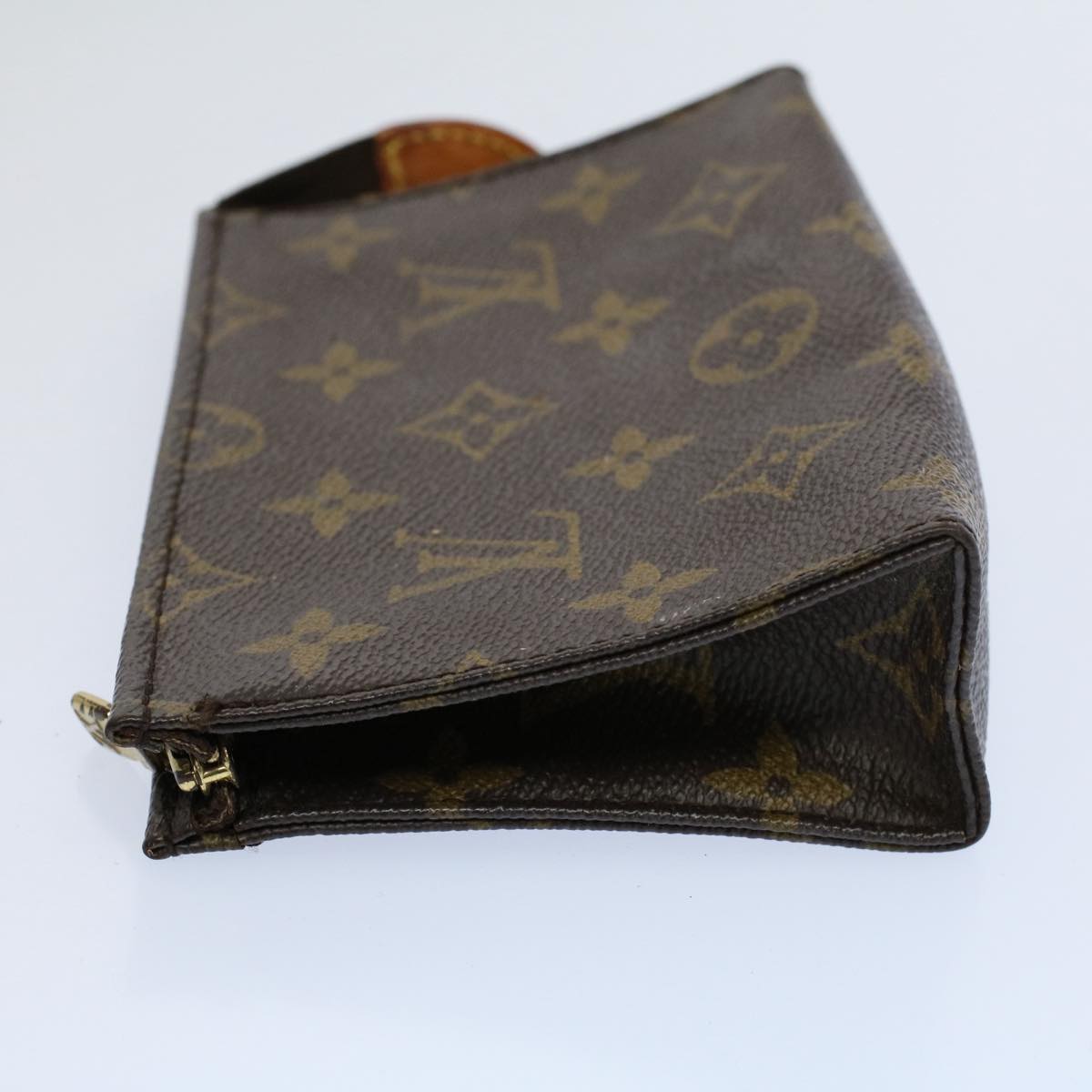 LOUIS VUITTON Monogram Poche Toilette 15 Pouch M47546 LV Auth 59111
