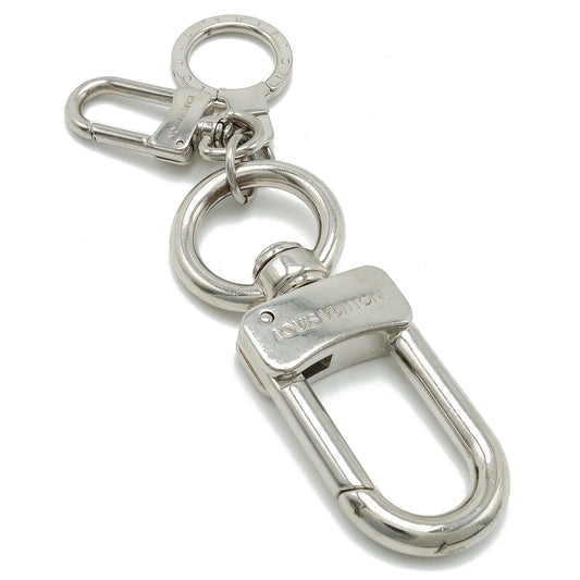 Louis Vuitton Louis Vuitton Anocle Muscotton XL Keyholder Keyling Charm Metal Silver Colour M65769