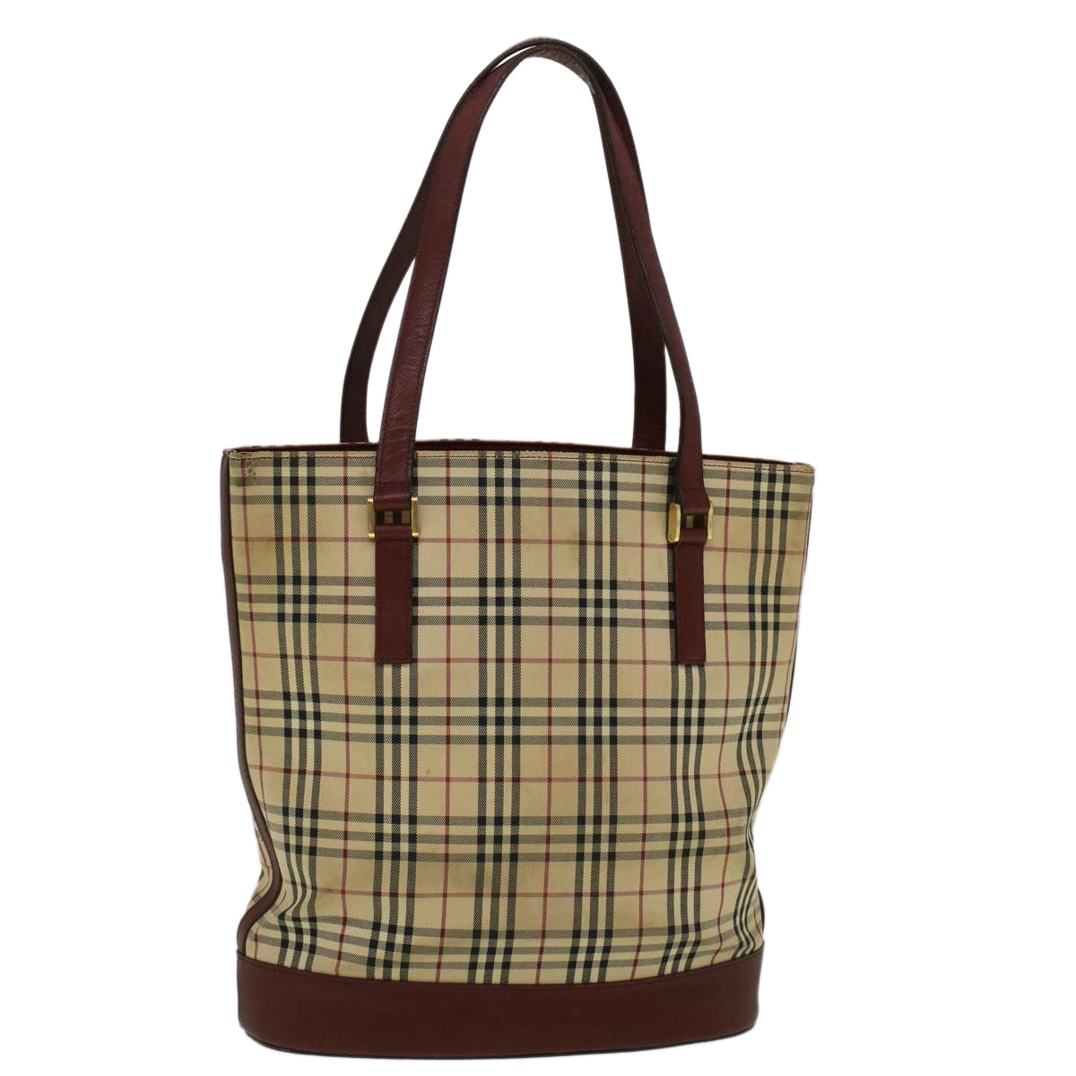 Burberry Check Tote - Rovelle Bags