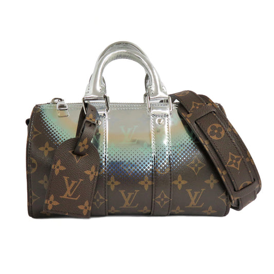 Louis Vuitton Monogram Metallic Nebula Kippur Bandouliere 25 M23119 Silver Handbag Crossbody Silver Handbag Crossbody Mens