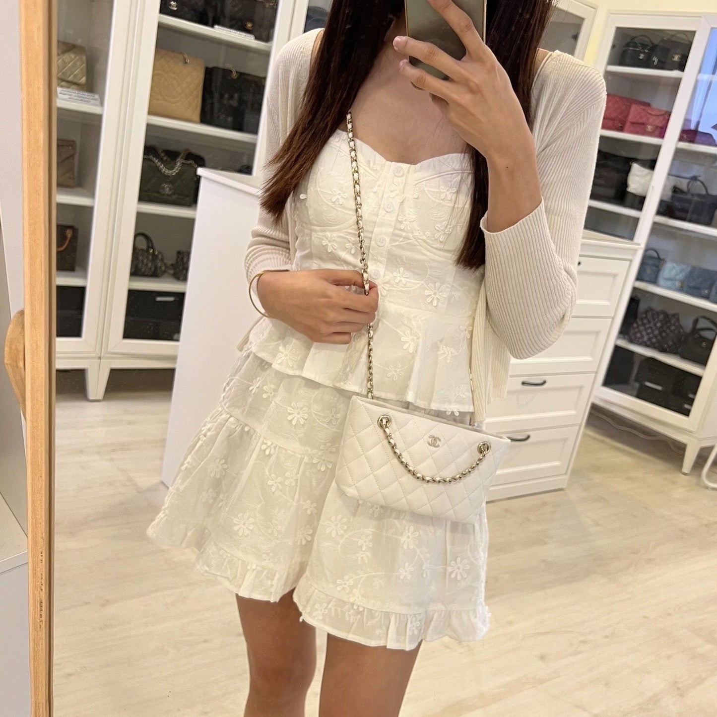 Chanel 25C Mini Clutch with Chain Clutch Bag - Rovelle Bags