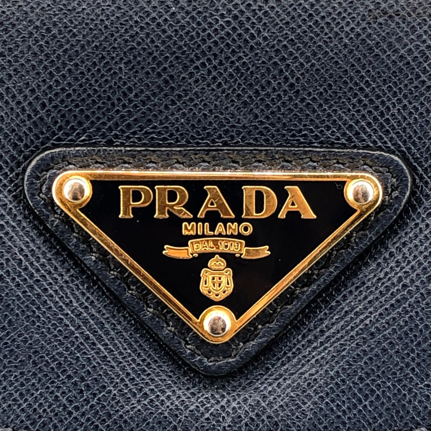 Prada Re-Nylon Tote Handbag Navy Blue