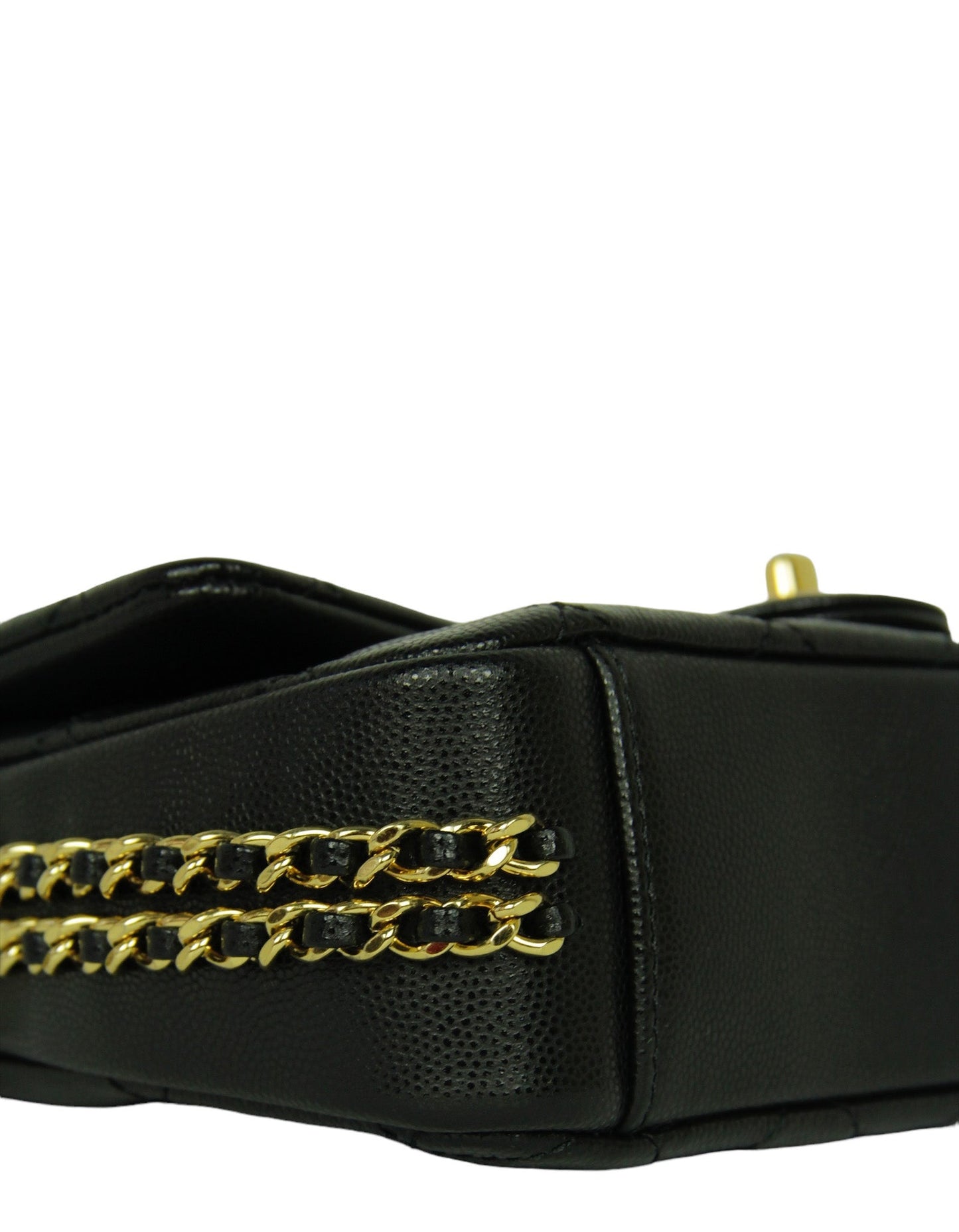 Chanel NEW 23C Black Caviar CC Flap Bag - Rovelle Bags