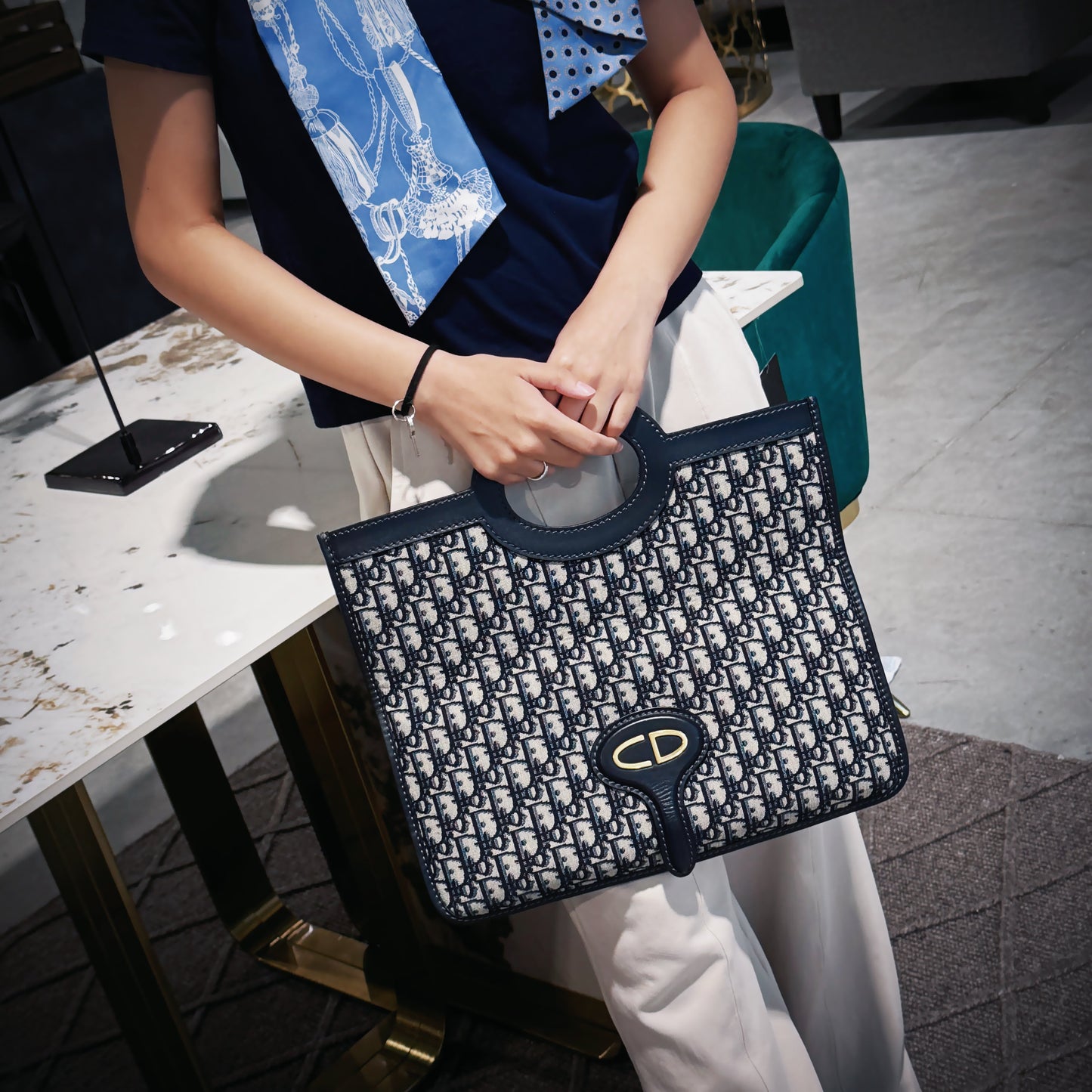 Dior Oblique Clutch - Rovelle Bags